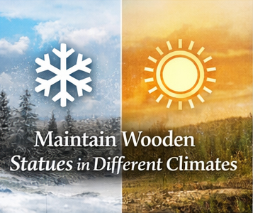 How to Maintain Wooden Statues in Different Climates