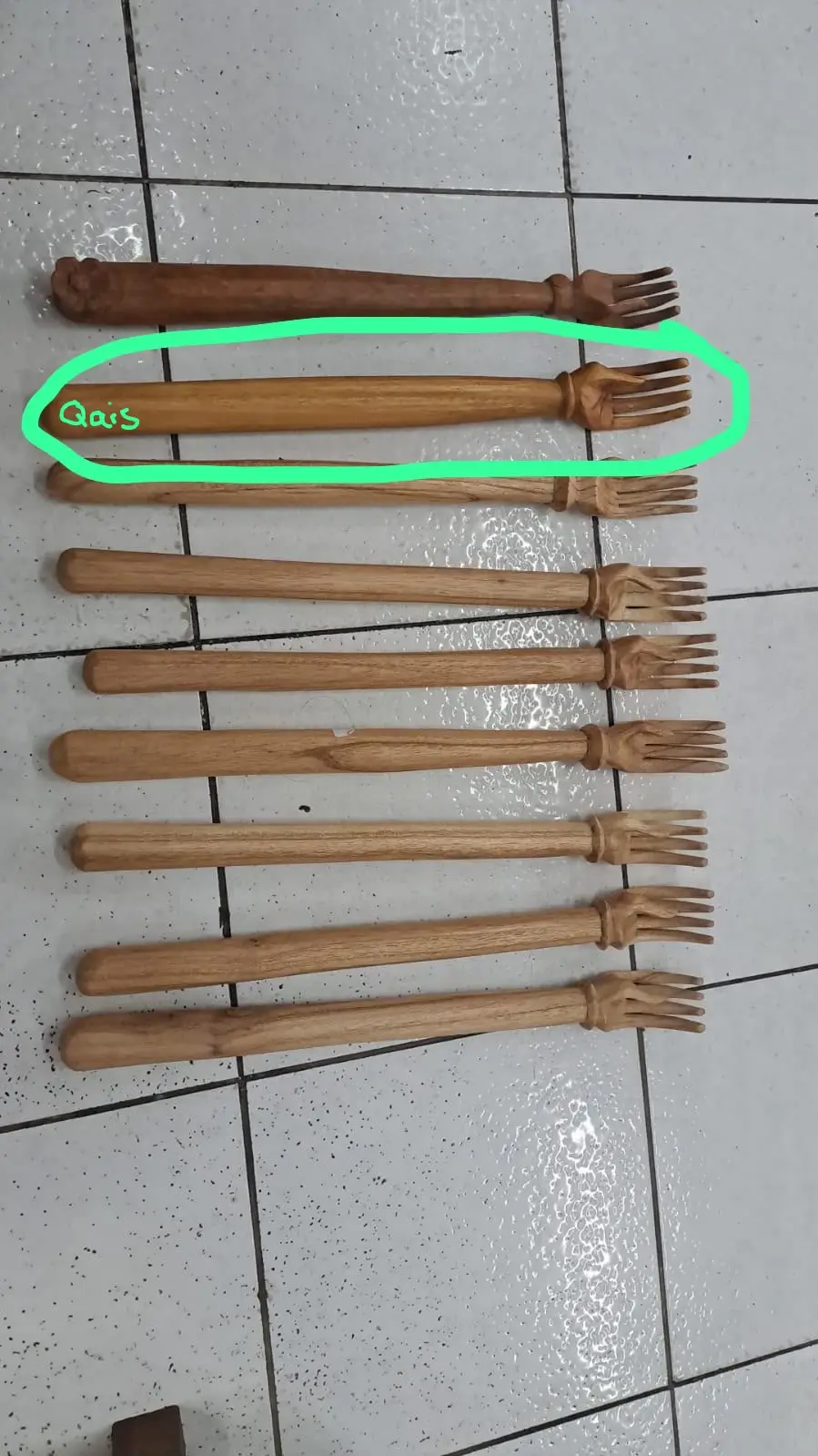 Personalized Wooden Back Scratcher