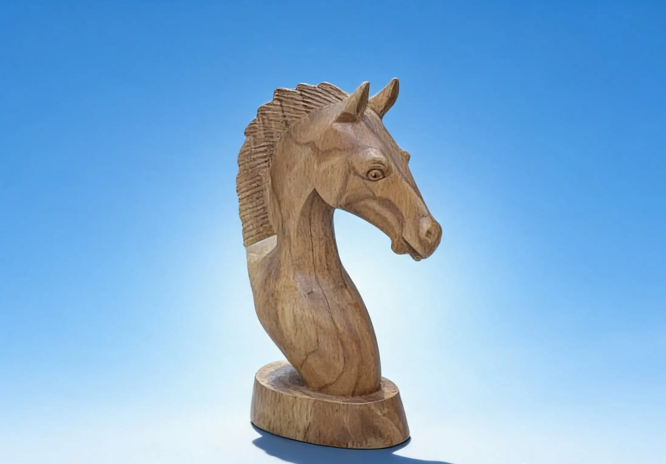 Horse Head - Animal Wood Carvings