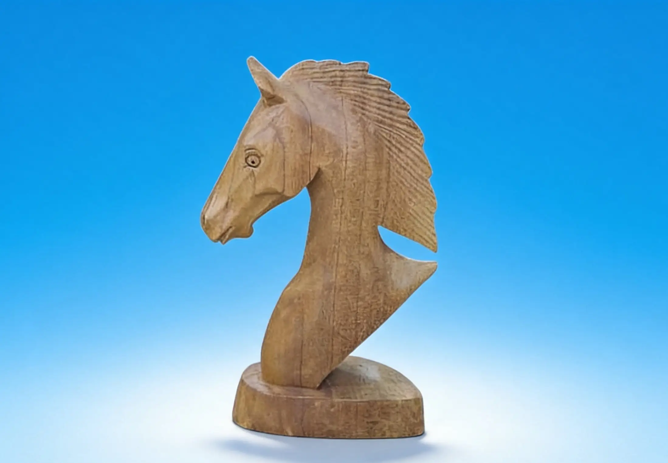 Horse Head - Animal Wood Carvings