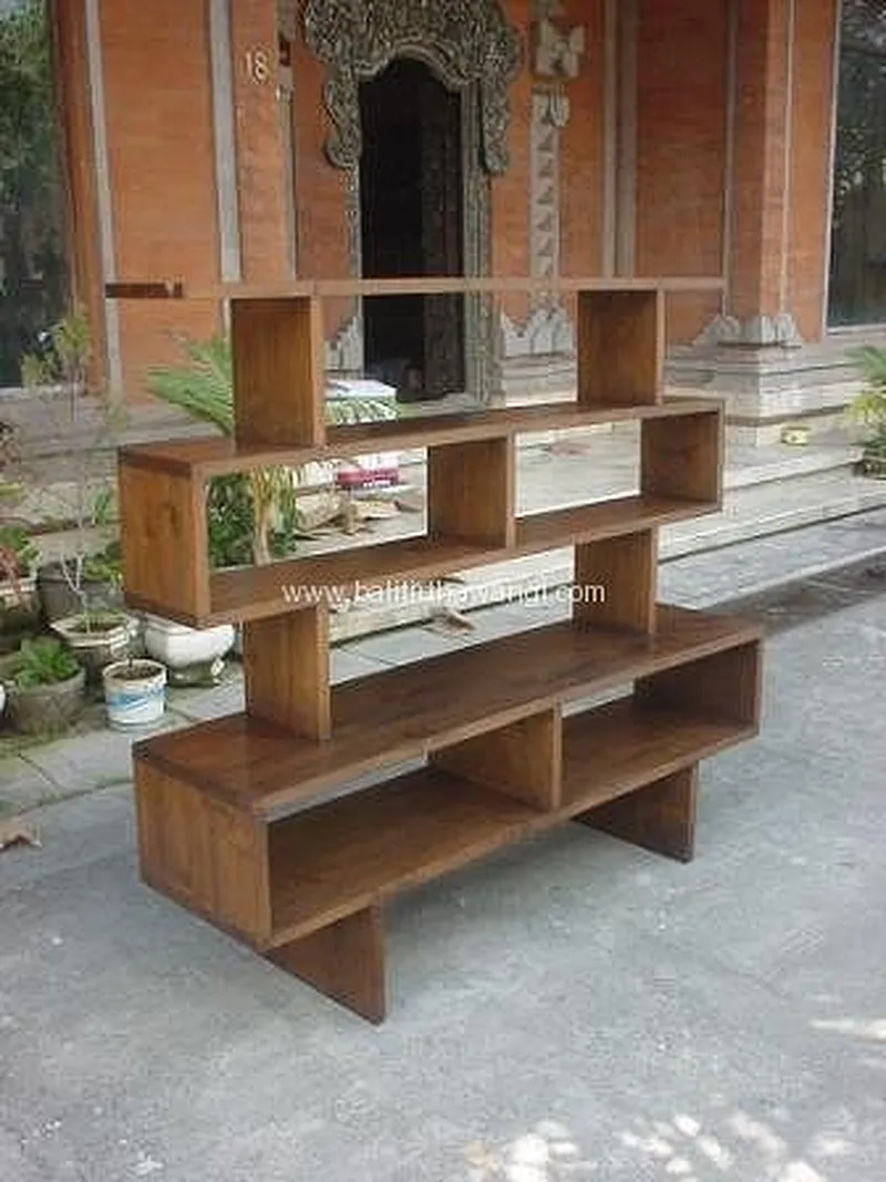 Bookcase Teak Wood Handycraft