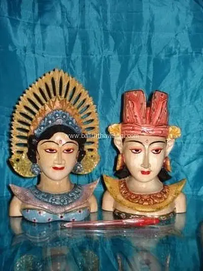 Janger and Kebyar half body color