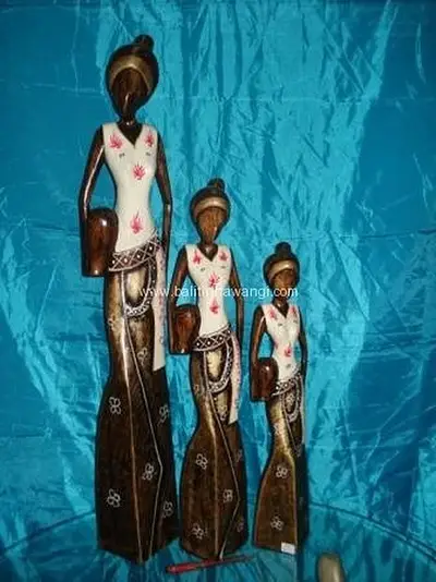 African Statue color set Other