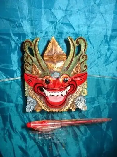 Bomo Mask color Balinese Wooden Masks