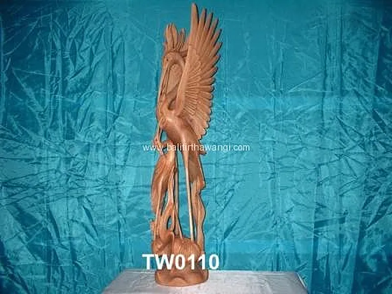 Flamingo Bird Wings open