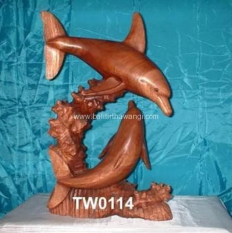 Dolphin Double in Coral