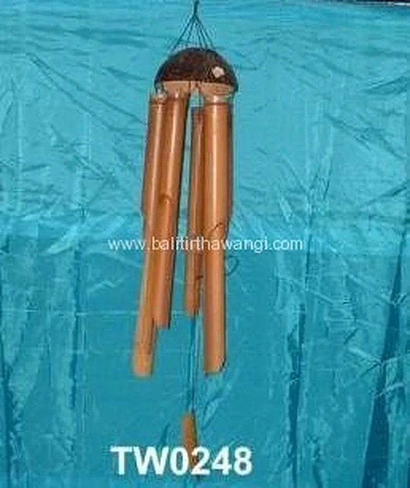 Bamboo Wind Chime - Coconut Balinese Wind Chime