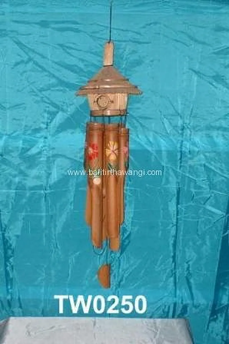 Bamboo Wind Chime - Bird House