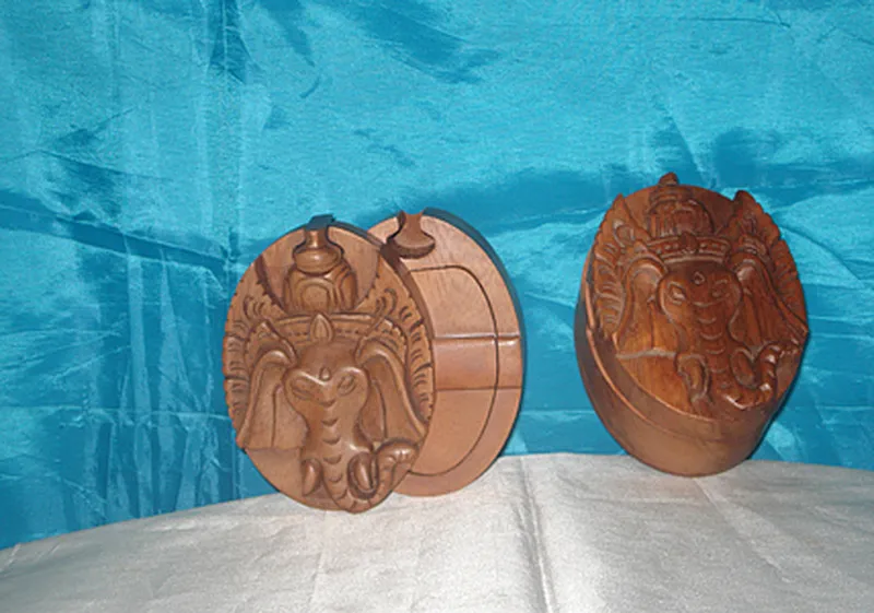 Secret box - Ganesha Face Place Holder