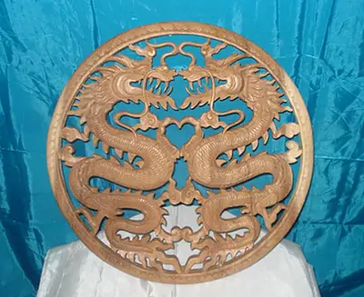 Dragon Panel Balinese Wall Panel Carvings