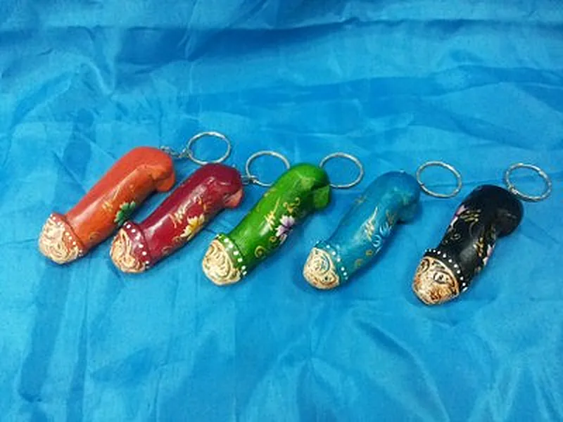 Penis keyring color Other
