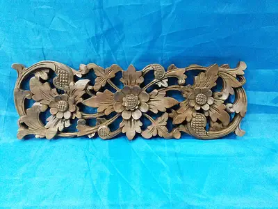 Flower Panel Balinese Wall Panel Carvings