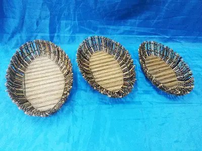 Palm Bowl Set 3 - Oval