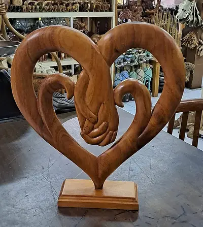 Love Panel Balinese Wall Panel Carvings