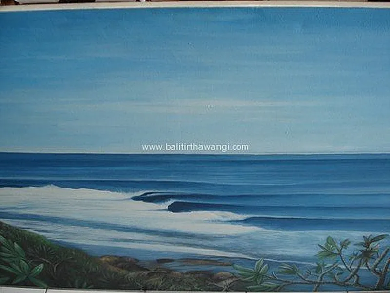 Wave Balinese Paintings