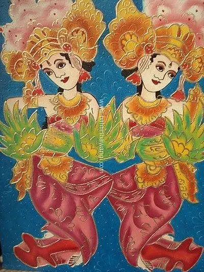 Legong Dancer Double
